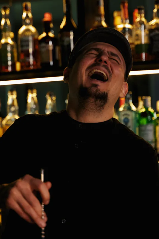 Dmitry — bartender at Qube Cocktail Bar, Batumi